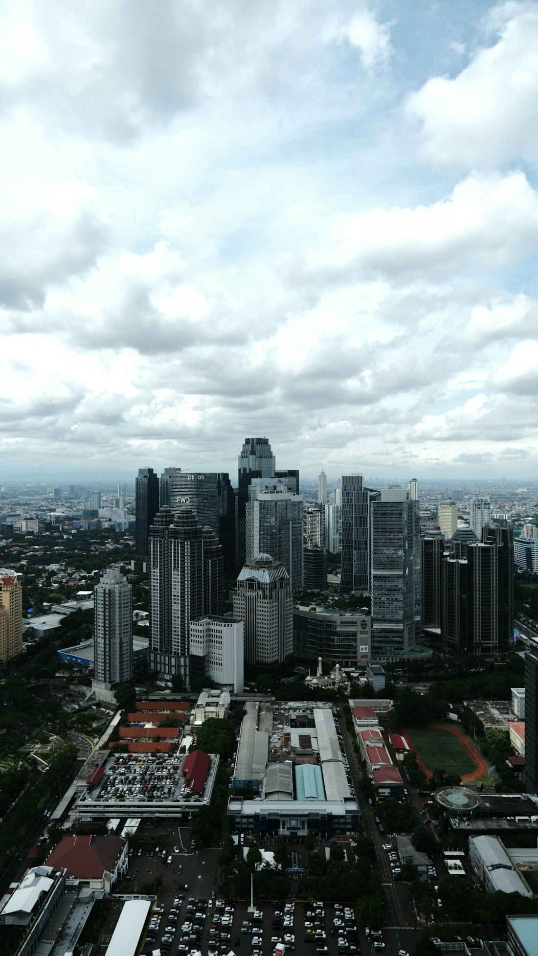 Pemandangan kota Jakarta